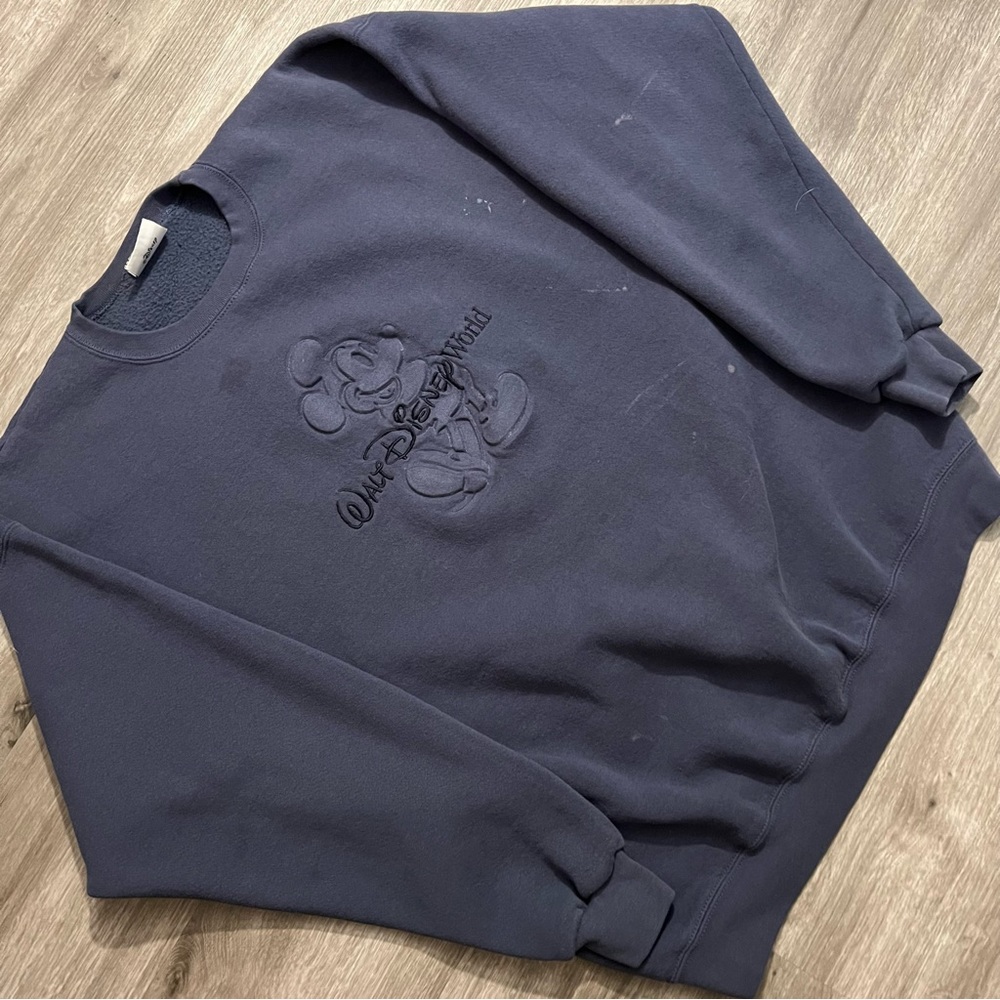 Vintage Mickey Mouse Walt Disney World Crewneck Size Large